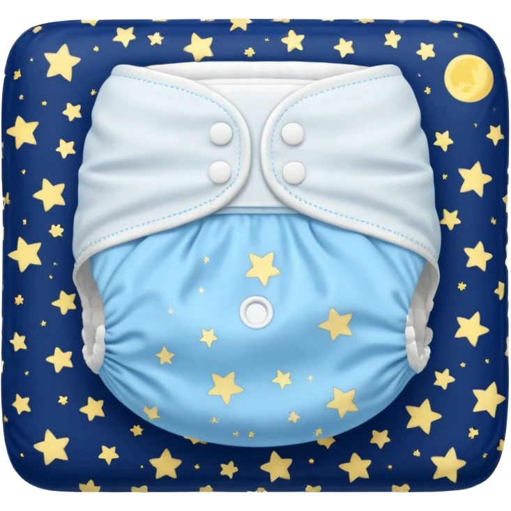 starry night diaper emoji