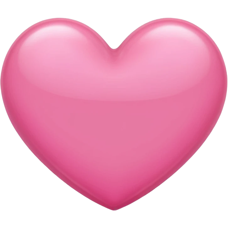 Cœur rose  emoji