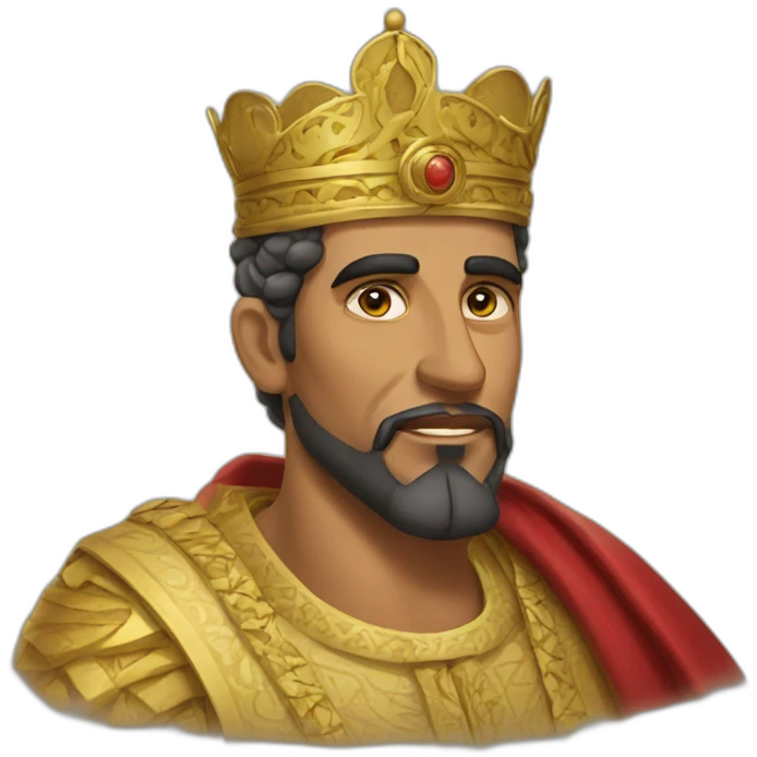 Moroccan king emoji