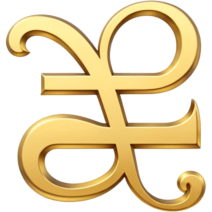 plus sign in scripted text emoji