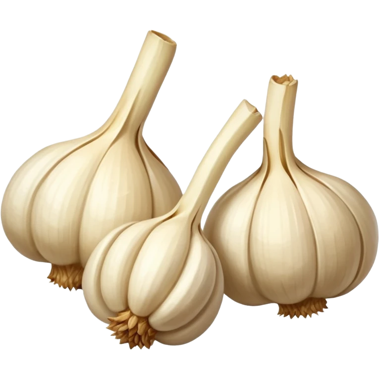 dried peeled garlic emoji