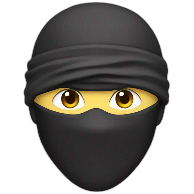 white-ninja emoji