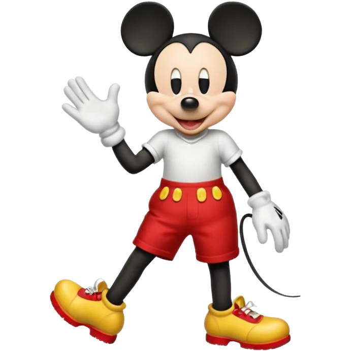 Mickey Mouse emoji