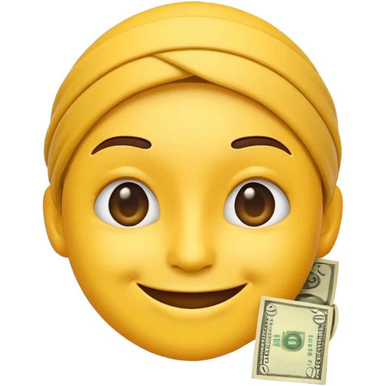money maker emoji, simple, expressive emoji