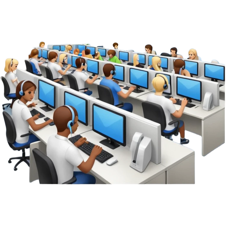 call center emoji