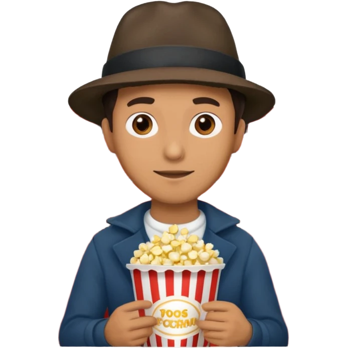man movie theater emoji