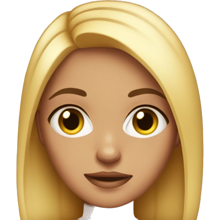 Girl with botox  emoji