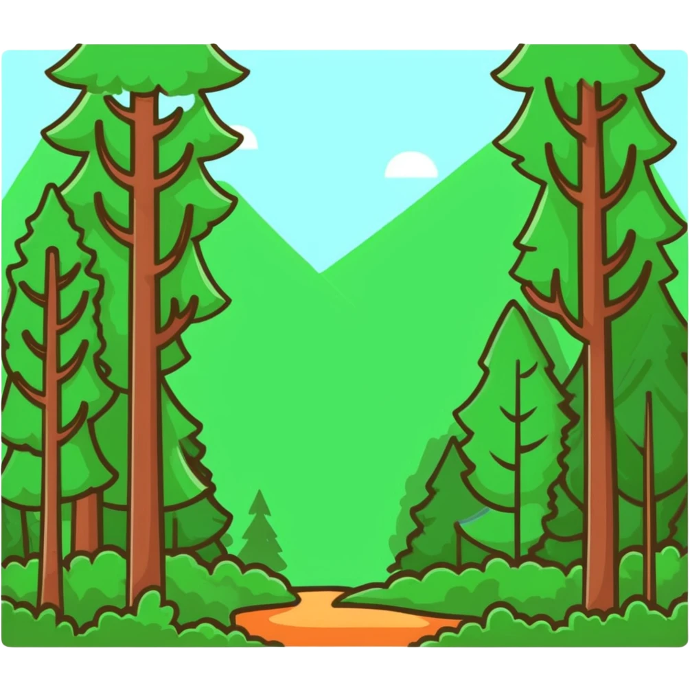 Forest  emoji