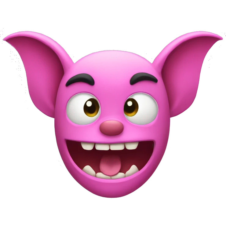 pink bats  emoji