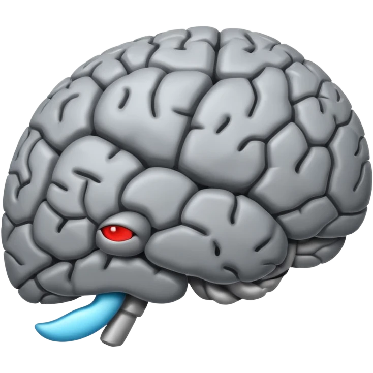 brain like a rock emoji
