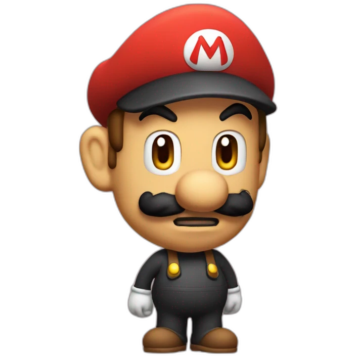 evil mario emoji