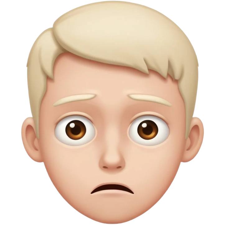 Persona desesperada sin saber que hacer emoji