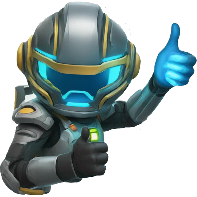 Scifi Thumbs-up emoji