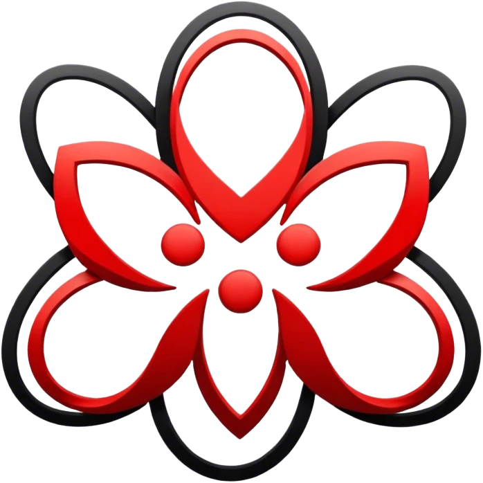 Hm7 logo black and red emoji