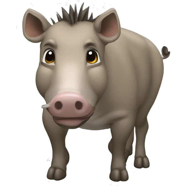 A￼10 warthog emoji