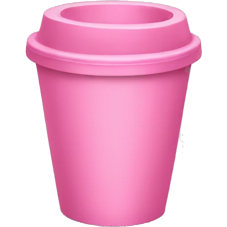 pink cup emoji