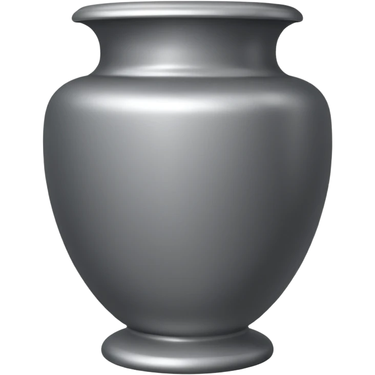 grey metalici urn emoji