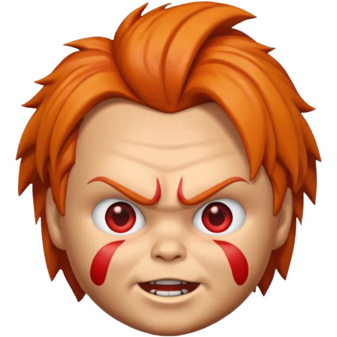 Un emojin de chuky emoji
