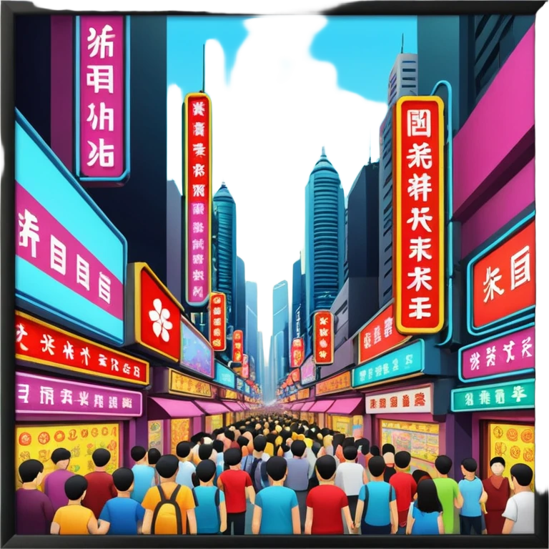 Blockbuster Hong Kong movie emoji
