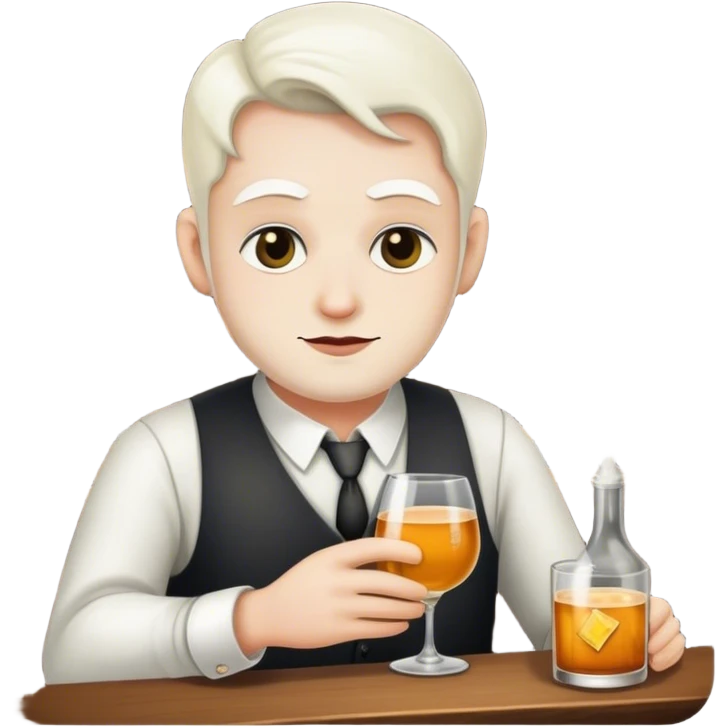 A developer working at a speakeasy SKIN WHITE emoji
