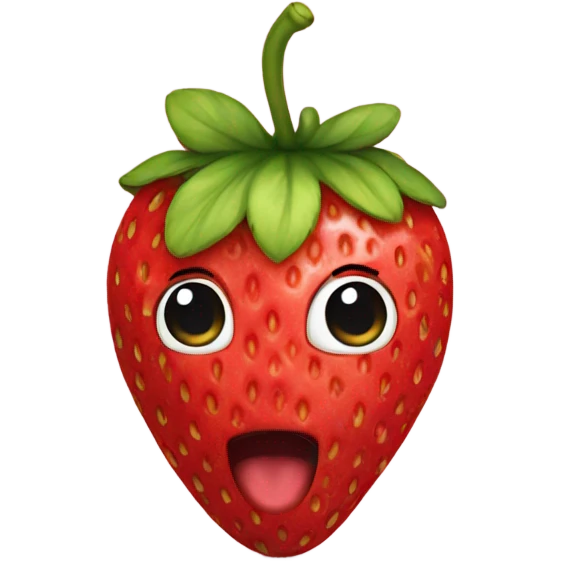 strawberry emoji