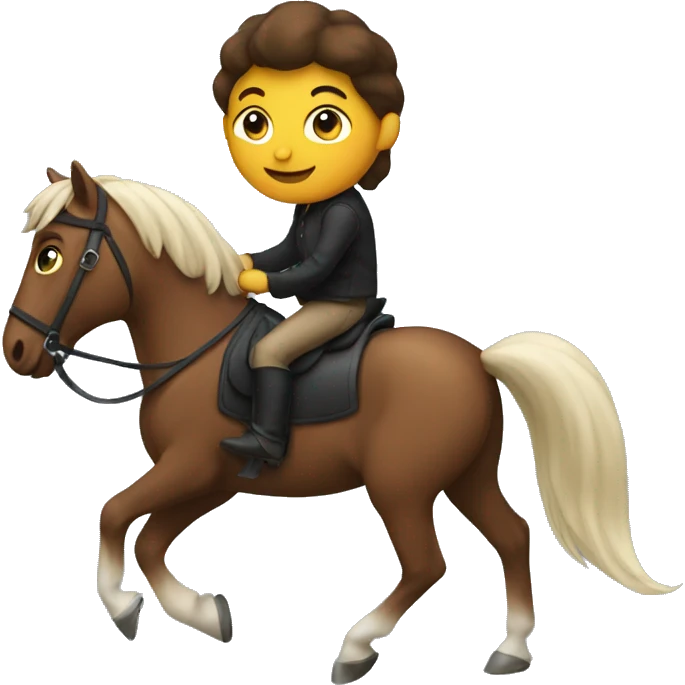 Me on a horse emoji