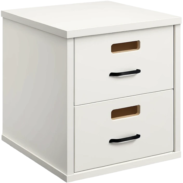 kallax 2 cajones ikea compartimientos blancos emoji