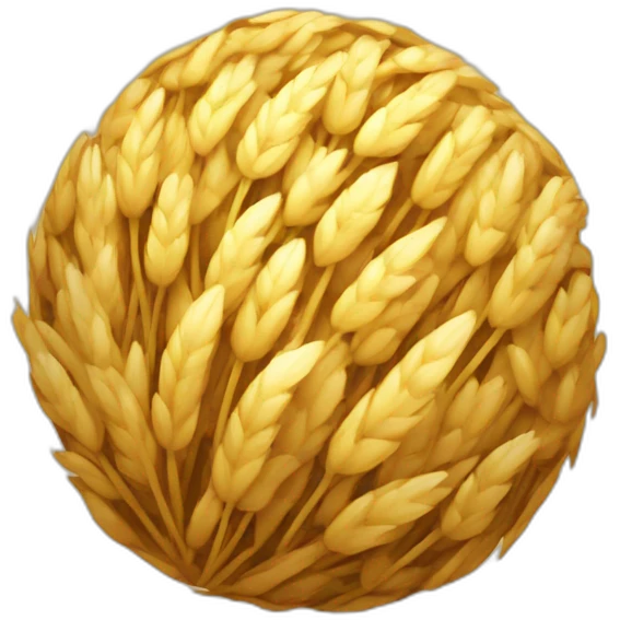 wheat spheresphere emoji