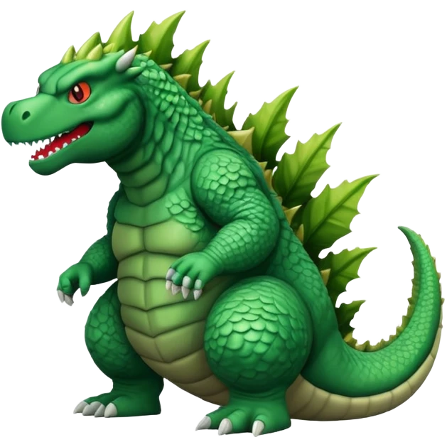 godzilla pooping emoji