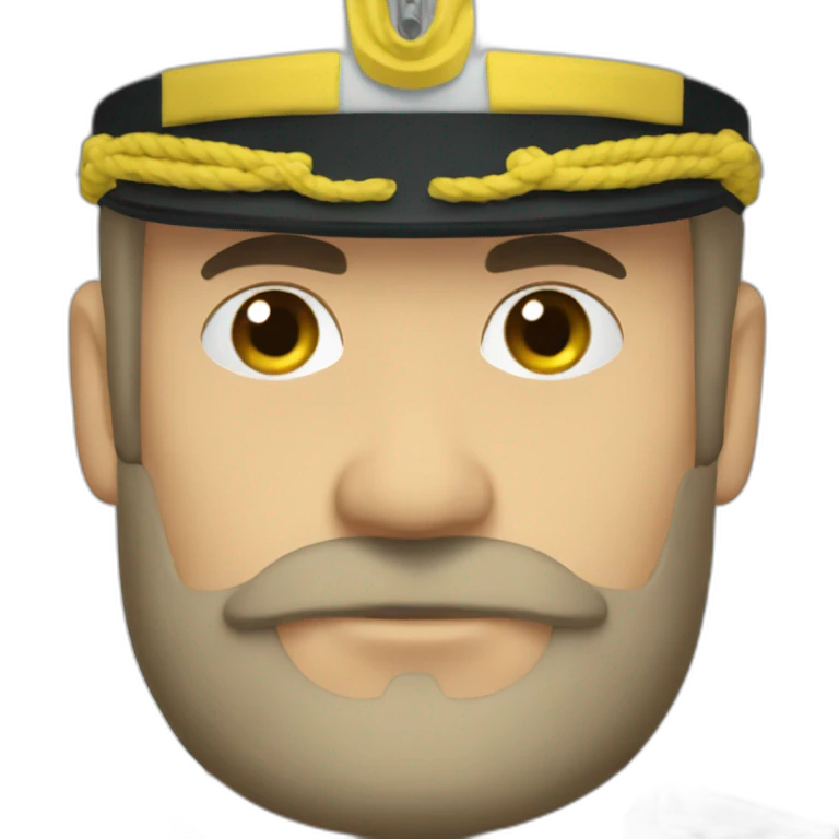 Bateau capitaine emoji