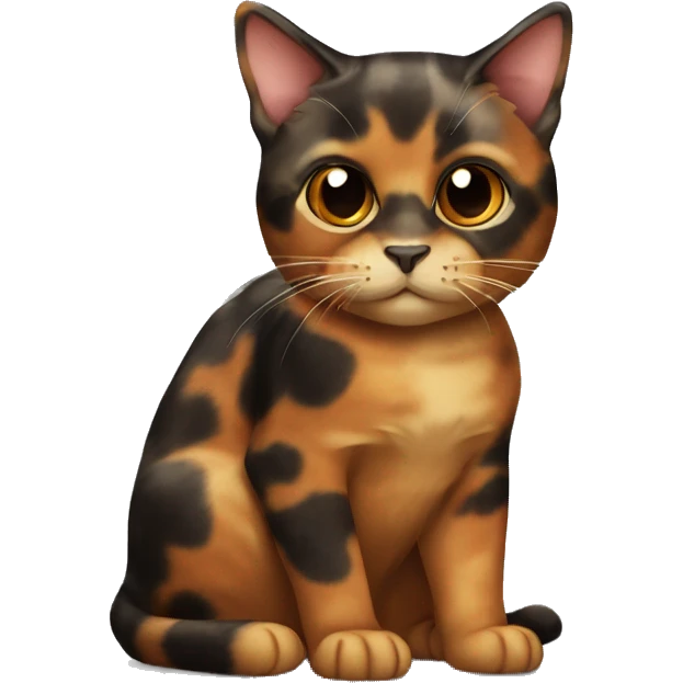 tortoiseshell cat  emoji