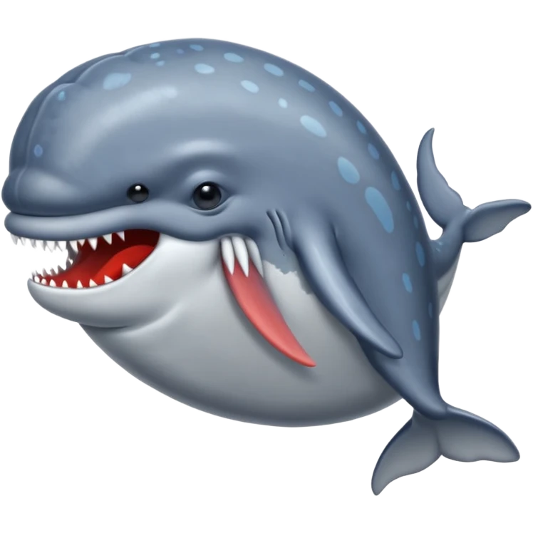 Angry whail also looking sad whail also looking super mad emoji