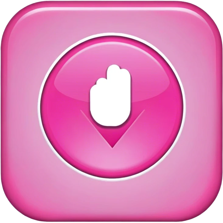 pink validation mark emoji