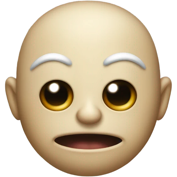 creature with no eyes and huge lips emoji