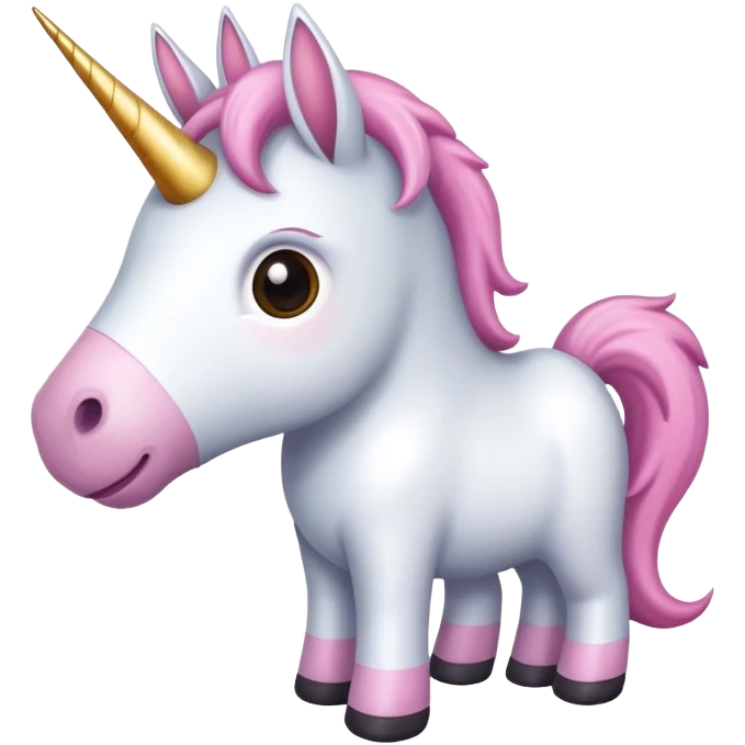Affe mit einem Einhorn  emoji