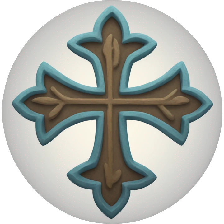 Hindu cross symbol emoji