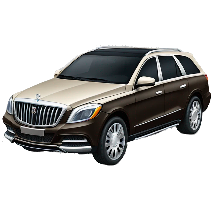 Maybach SUV car emoji