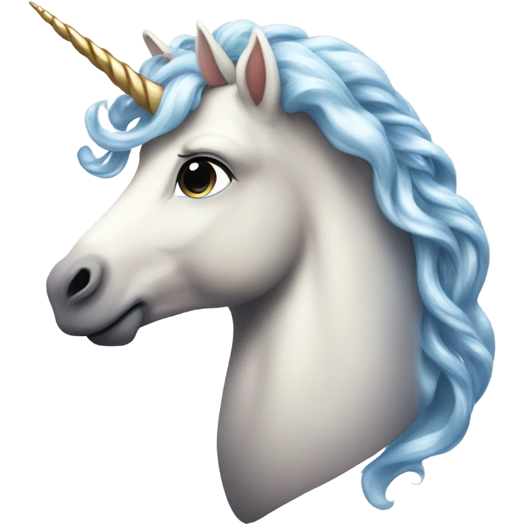 high unicorn emoji