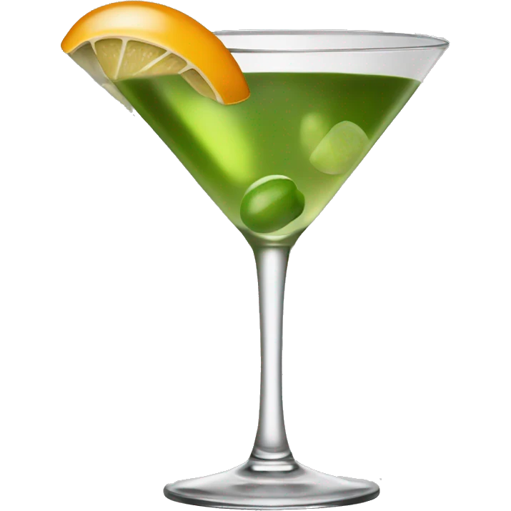 martini con un moño  emoji