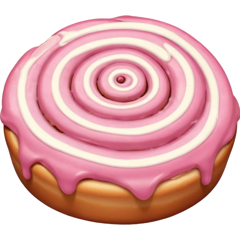Pink Cinnamon Roll emoji