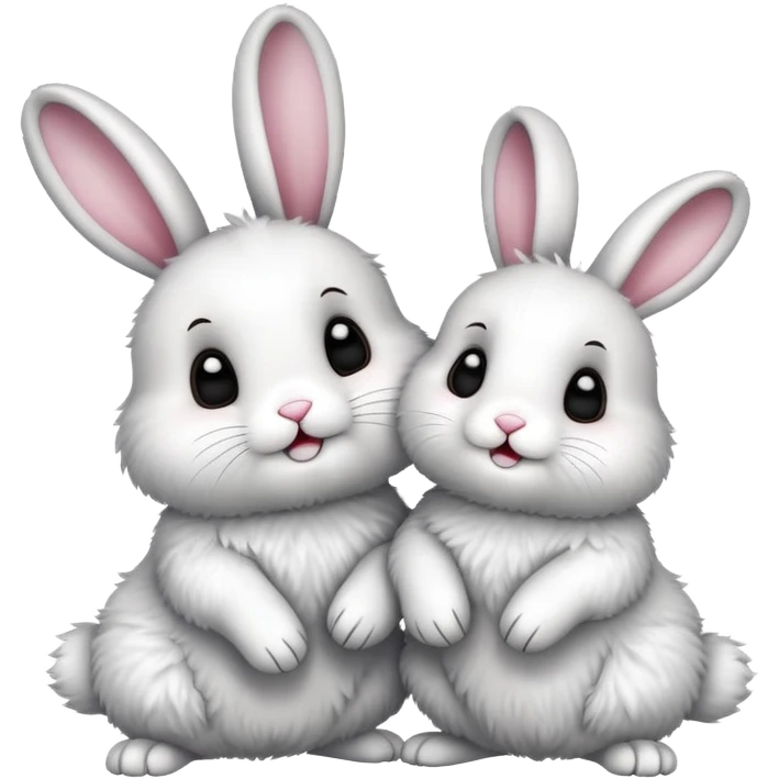 Funny Rabbits  emoji