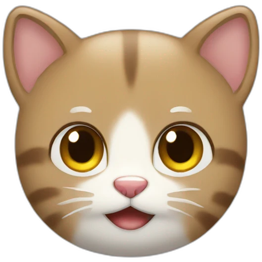 Chat mignon emoji