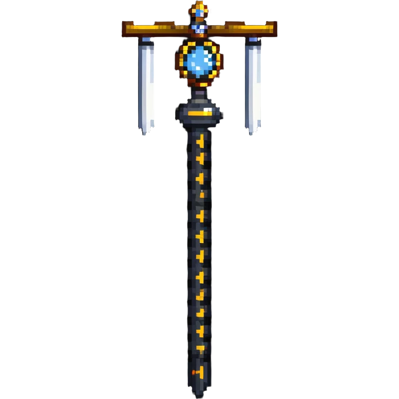 crossed Heka scepter and Nekhakha flail emoji