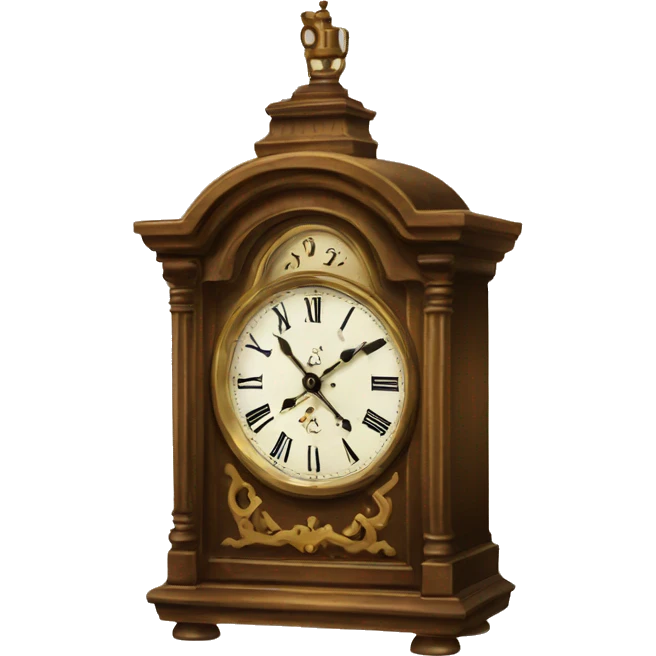 vintage clock emoji