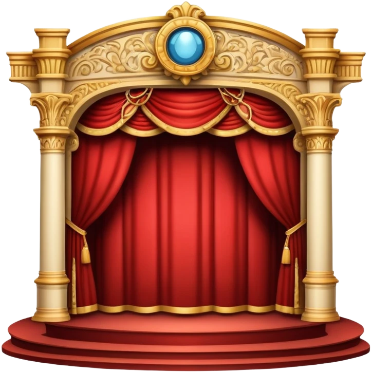 A theater-themed set emoji