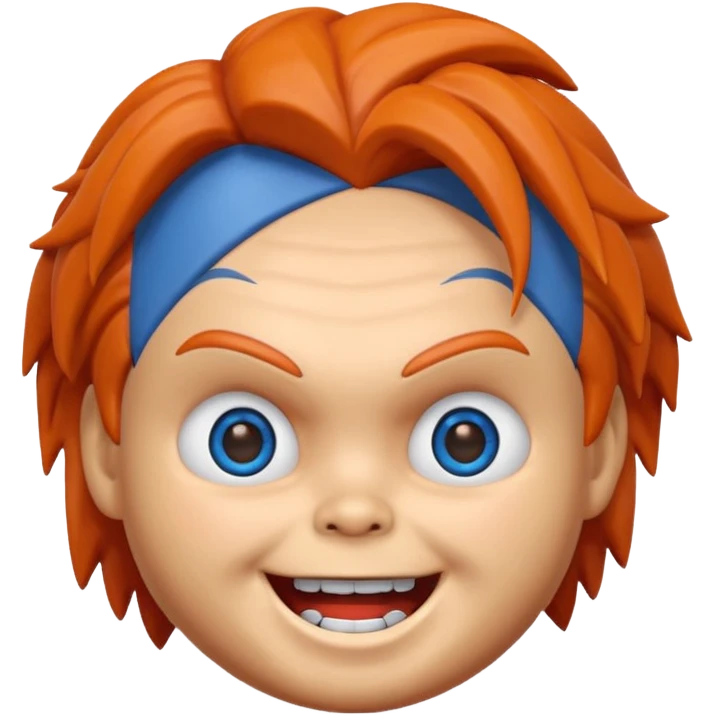 Un emojin de chuky emoji