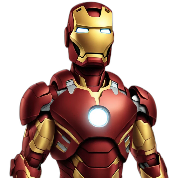 Iron man say hi  emoji