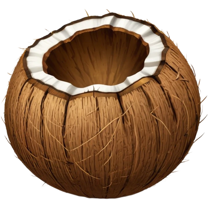 coconut with shell emoji
