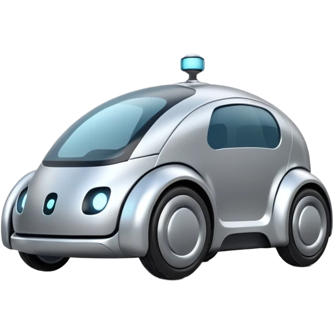 future delivery car robot emoji
