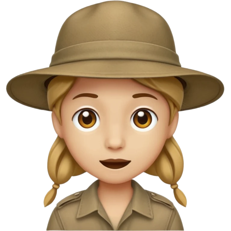 safari hat emoji